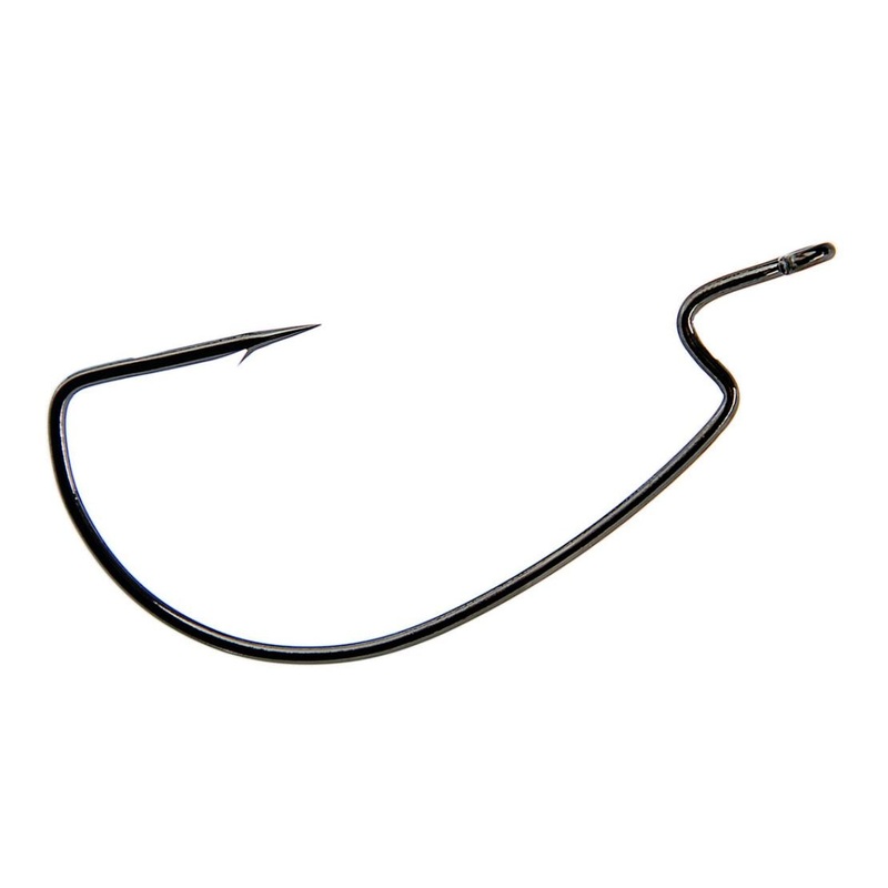 Gamakatsu Deep Throat Wide Gap Worm Hook #1/0 – 6 pack