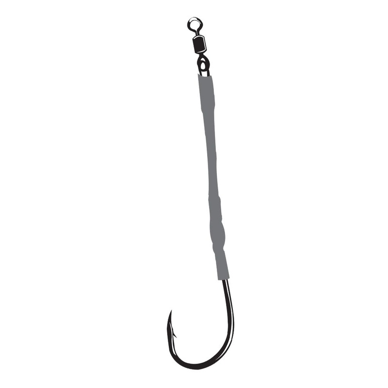 Gamakatsu Steel Assist with Magic Eye Swivel Hooks NS Black Size 3/0 – Q’ty/Pack 2