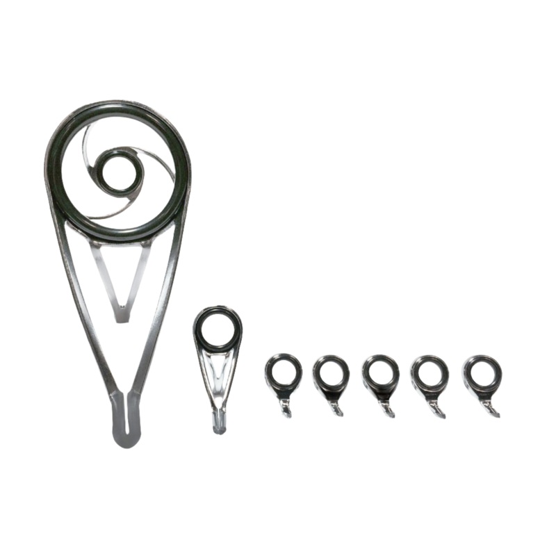 MicroWave 30/10 Heavy Spinning Running Guides Black Duralite #8 Single-Foot Runner
