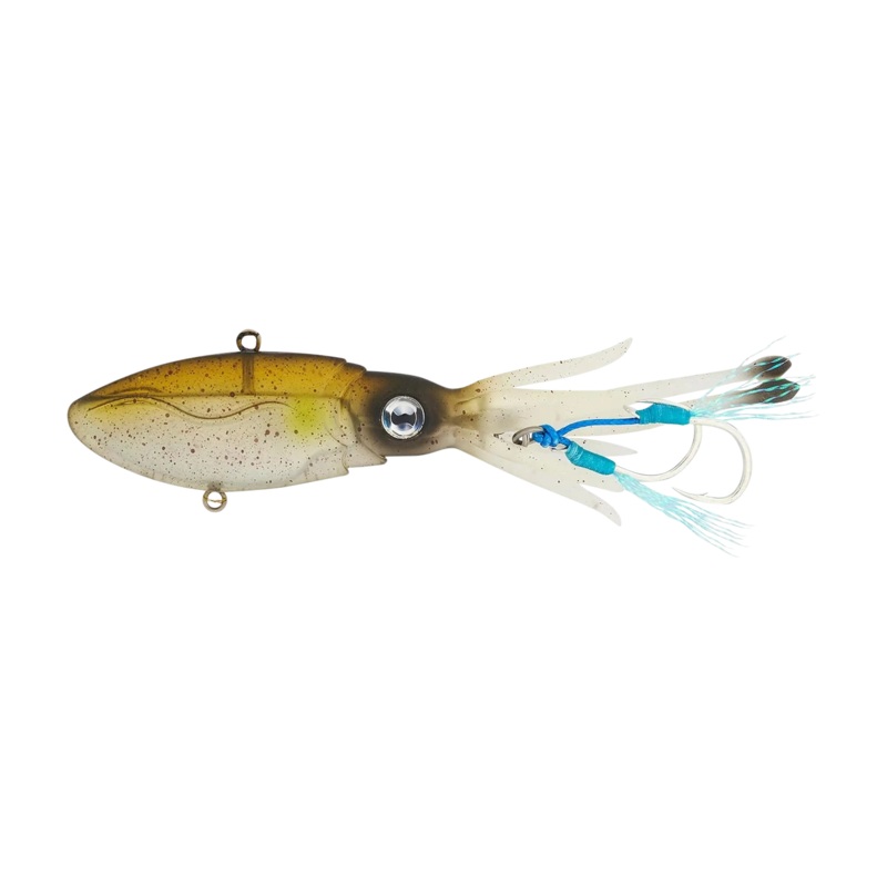Nomad Tackle Squidtrex 95 Vibe Jig – 3 3/4″ Aqua Ghost 3 3/4″