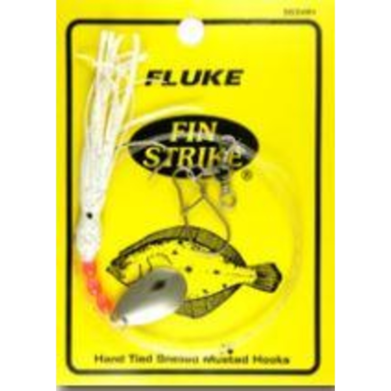 Fin Strike 563 Fluke Rigs Squid Skirt Color: Green
