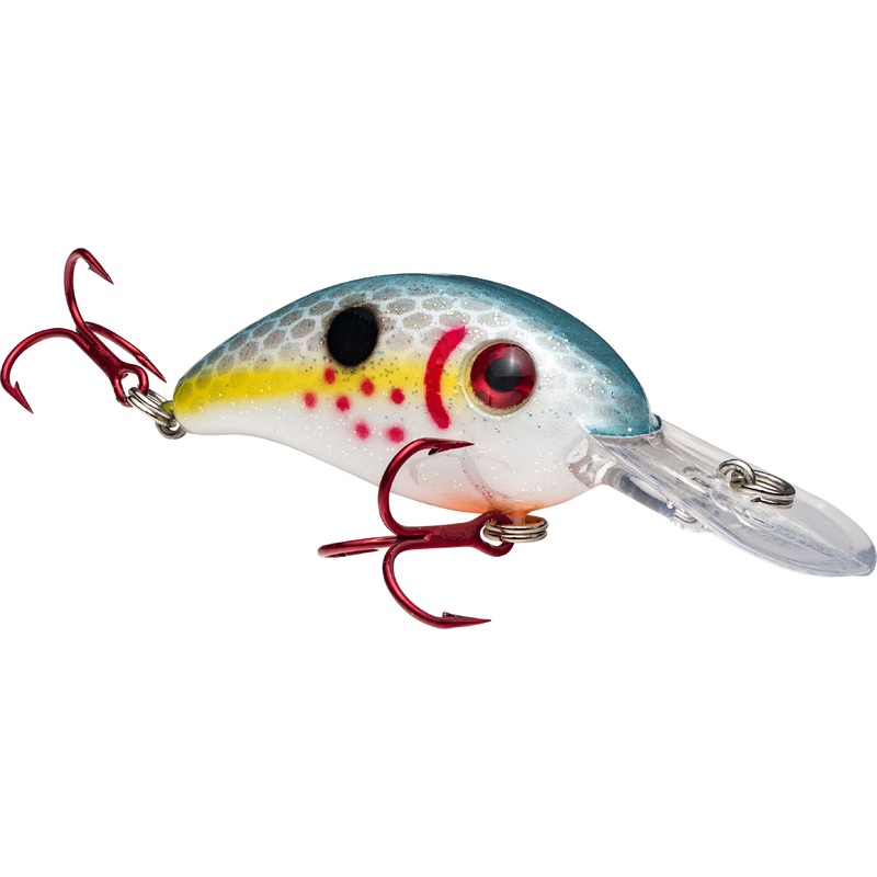 Mr. Crappie x Strike King Slab Hammer SHCCM3 Crappie Crank Bleeding Sexy Shad