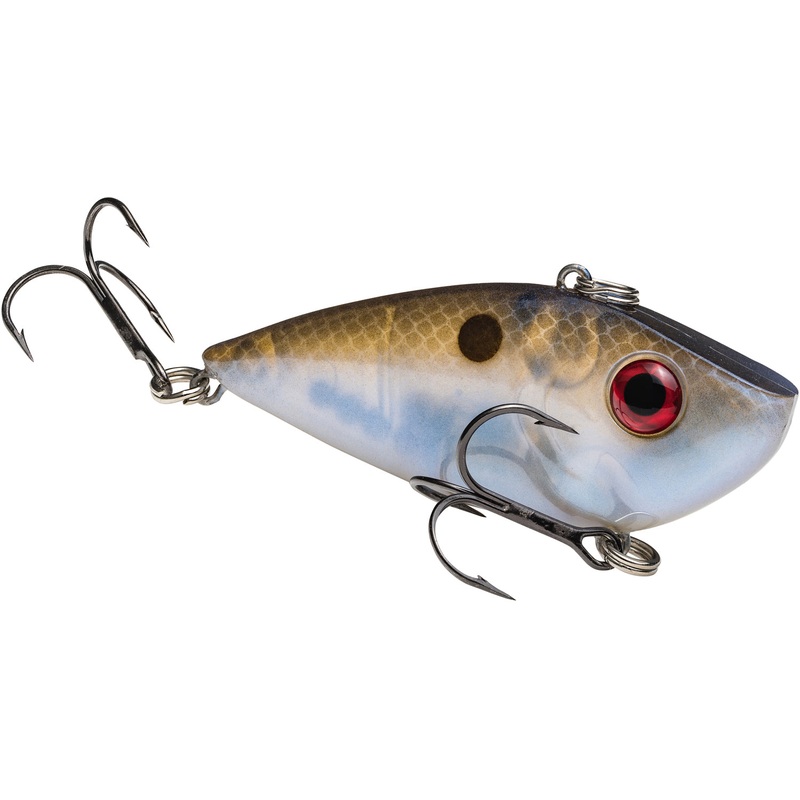 Strike King Red Eyed Shad Lipless Crankbait – 2 Inch Blue Gizzard Shad
