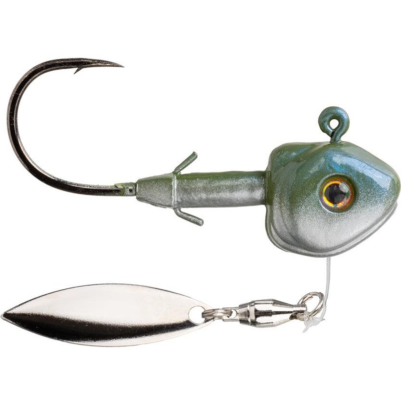 Strike King Tour Grade Flurospin Underspin Jighead – 2 Pack KVD Magic 1/2 oz