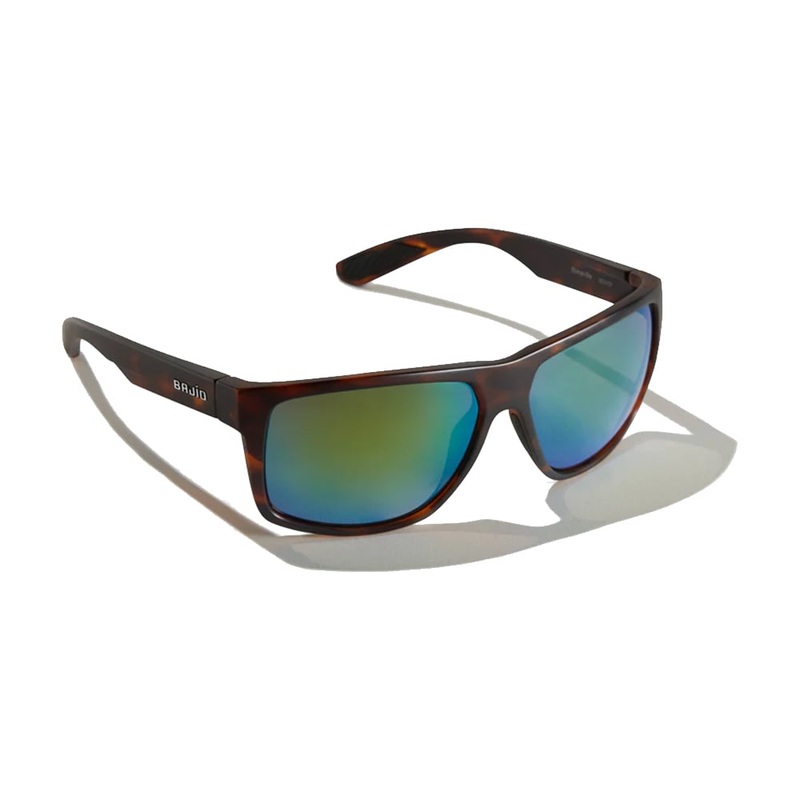 Bajio Boneville – Brown Tort Matte Frame – Green Mirror Polycarbonate Lens