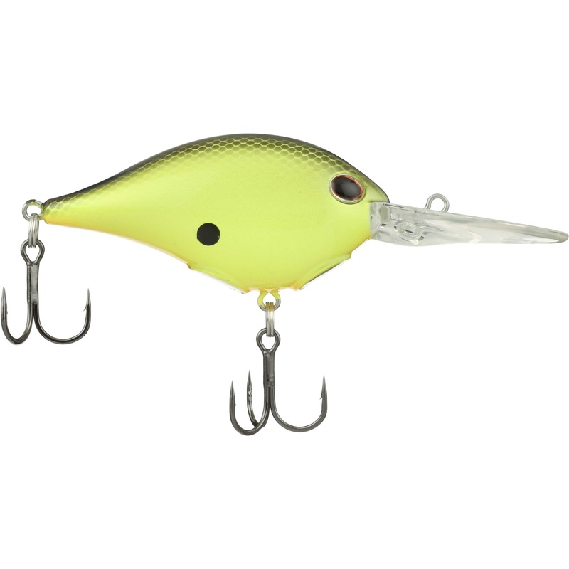 Berkley Dime Size 15 Crankbait Black Chartreuse