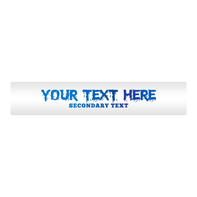 Mud Hole Customizable Designer Rod Decals – Dirty