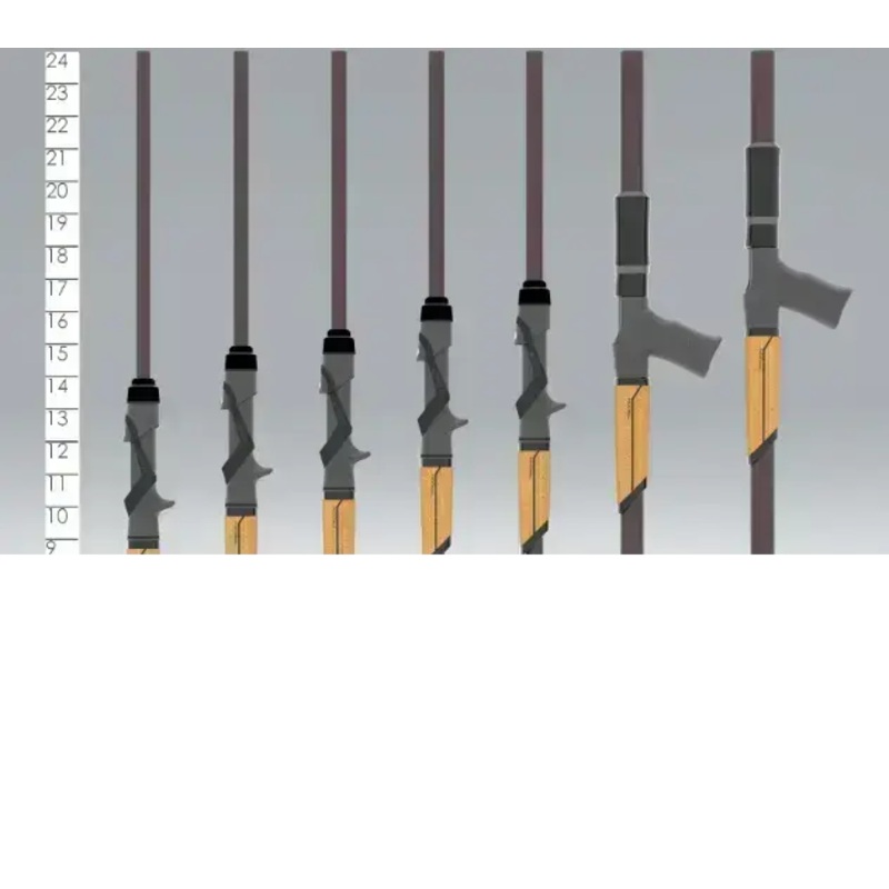 St. Croix Mojo Bass Trigon Casting Rods 6’10” Med Light Mod Fast