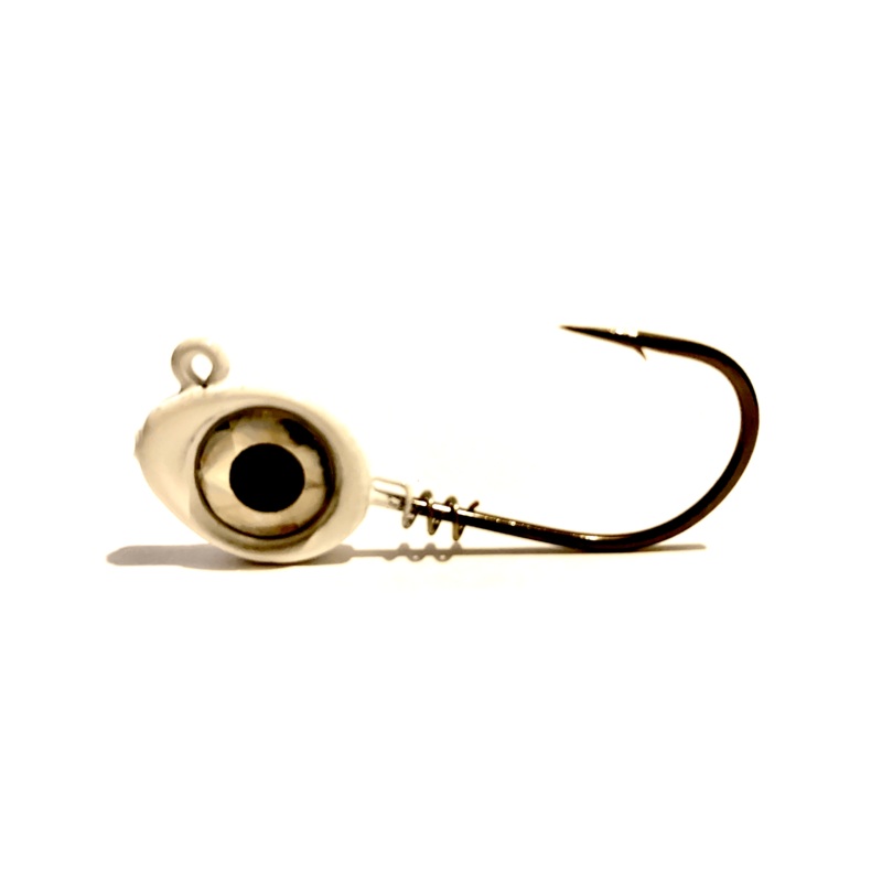White BMF Eye Jig 1/2oz