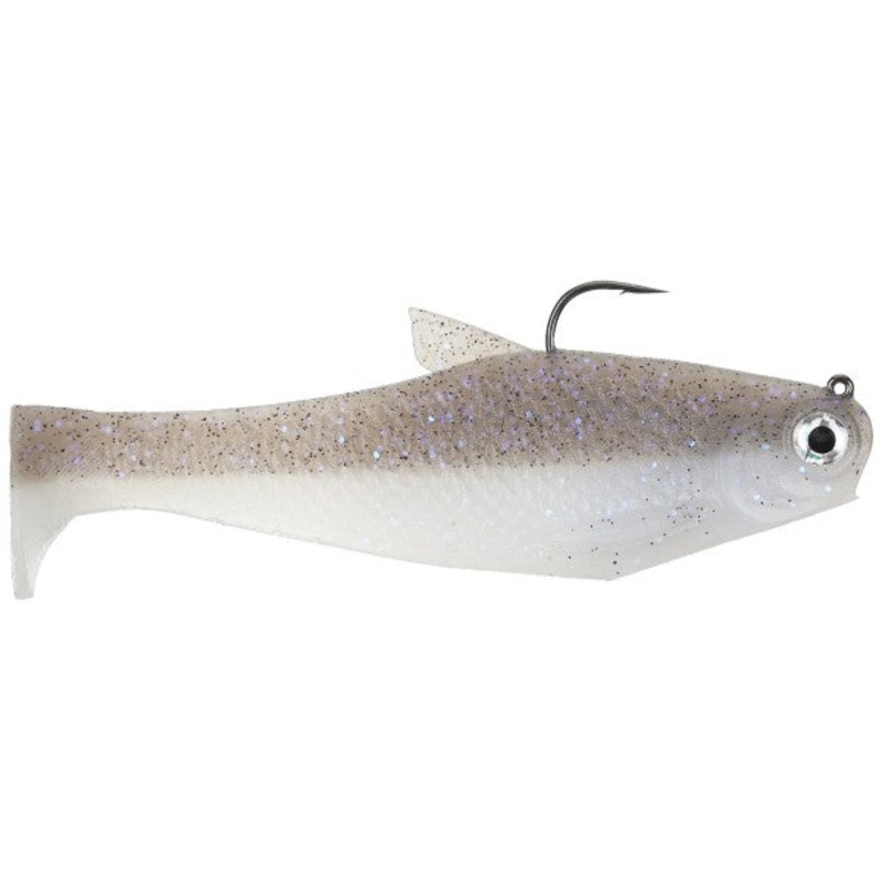 Bacca 5″ Burrito Fast Sinking Swimbait Bone