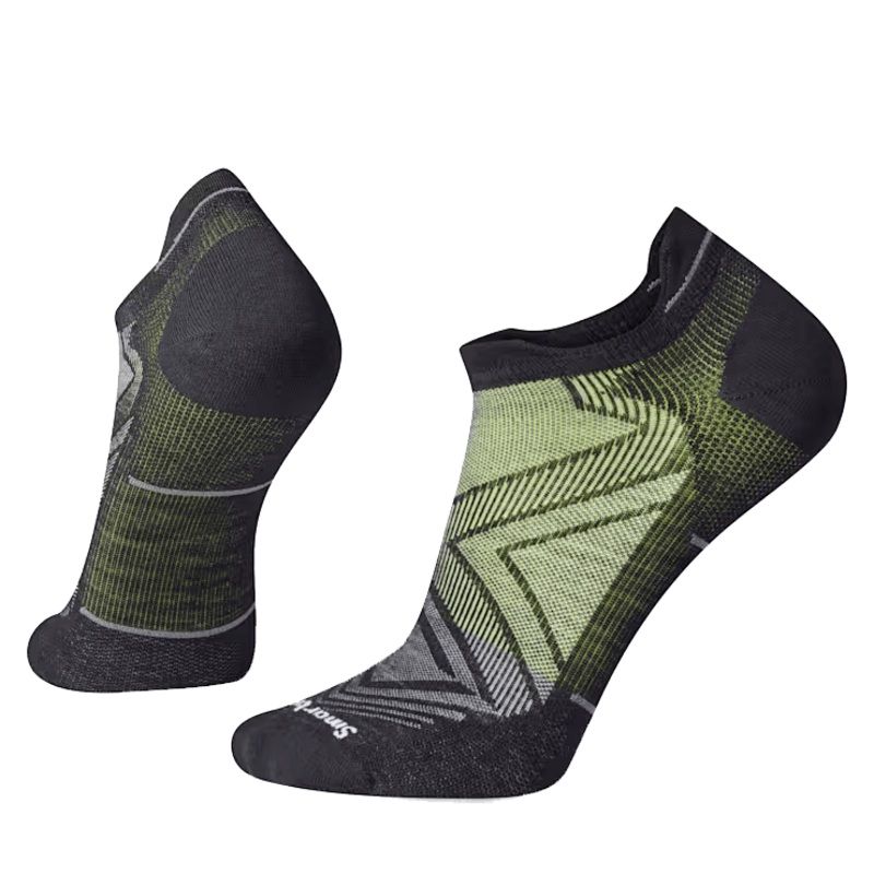 SMARTWOOL RUN ZERO CUSHION LOW ANKLE SOCK – BLACK MD