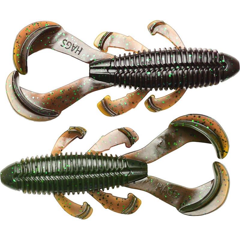 Hag’s Baits Cheat Code Craw – 4 Inch Bama Bug 4 inch – 7 pack