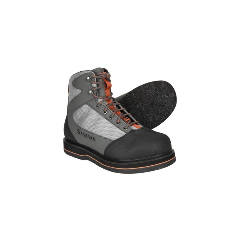 Simms Men’s Tributary Wading Boots 8 Felt Soles Striker Grey