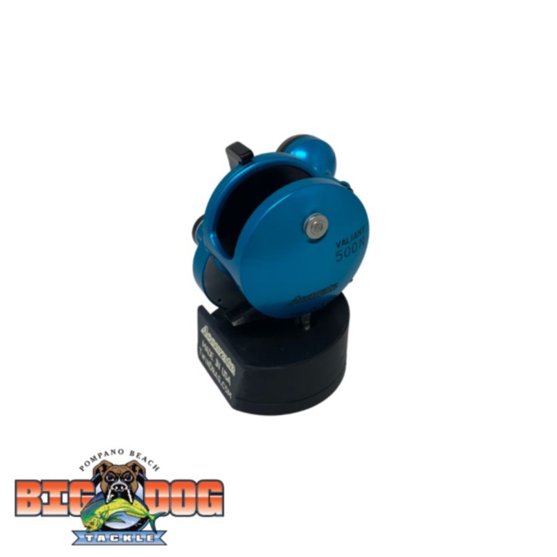 ACCURATE VALIANT ICE BLUE/BLACK SPECIAL EDITION REEL BV-500N LONG ARM