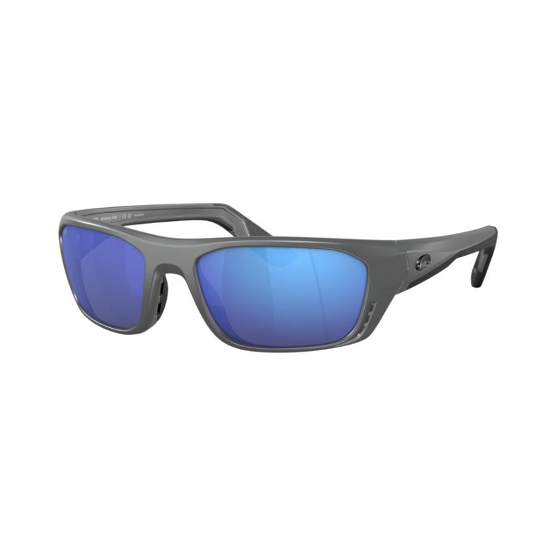 COSTA WHITETIP PRO POLARIZED SUNGLASSES MATTE GREY BLUE MIRROR GLASS (580G)