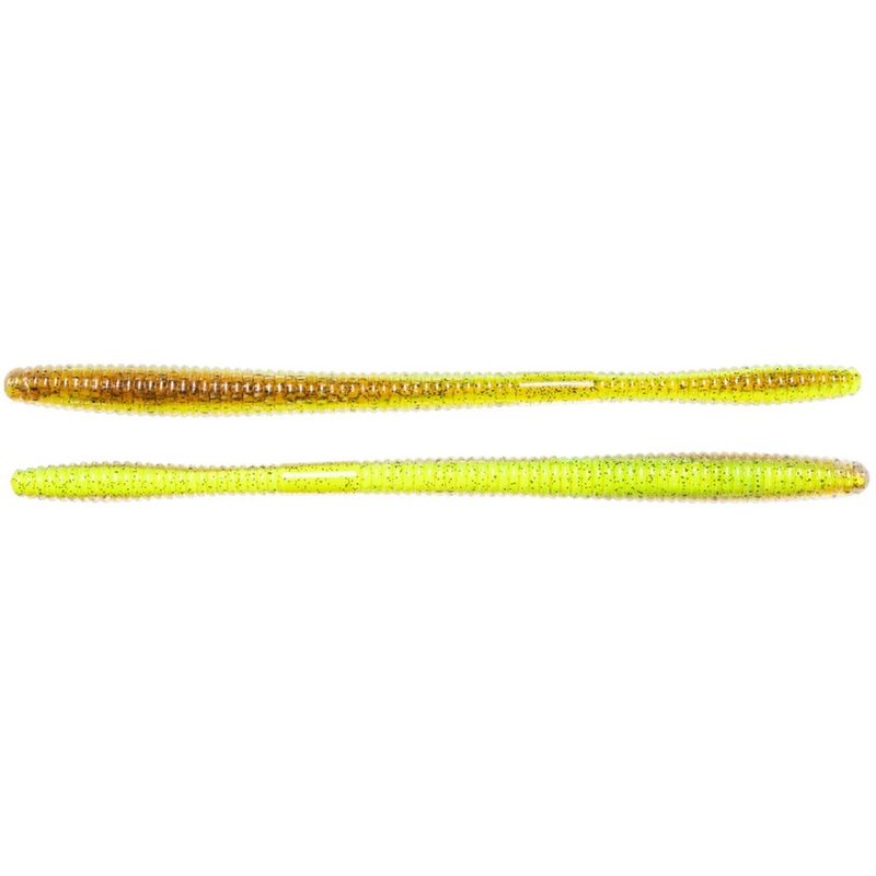 LIVETARGET Straight Tail Worm – 6.5 Inch Black & Blue 6.5 inch – 10 pack
