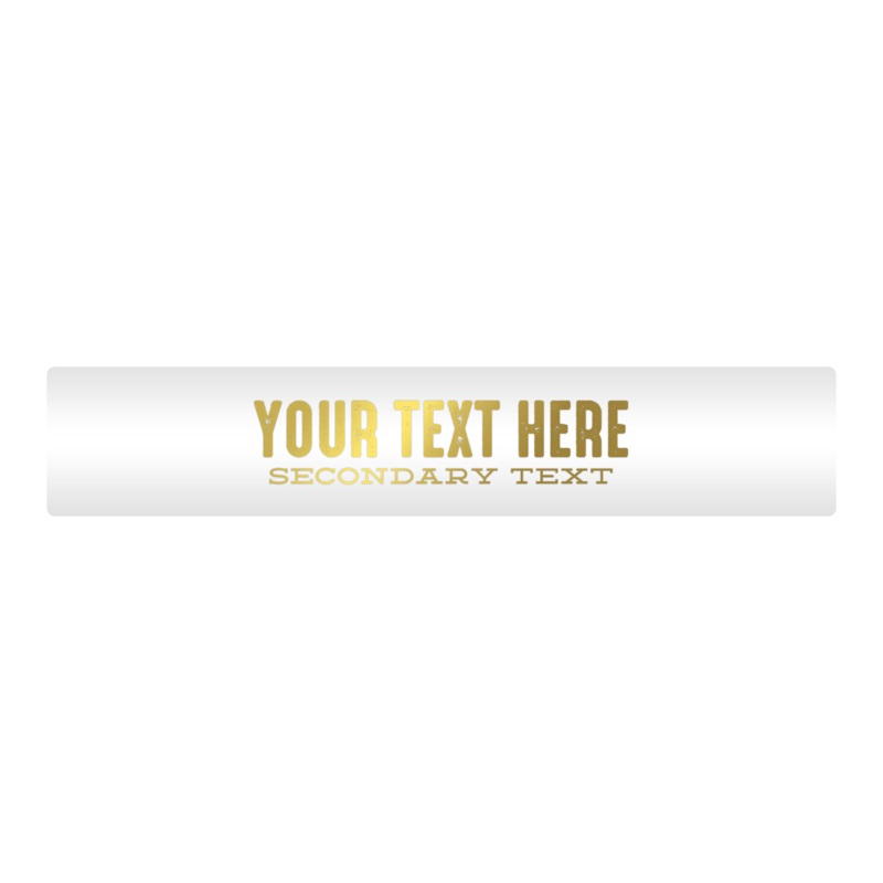 Mud Hole Customizable Designer Rod Decals – Letterpress