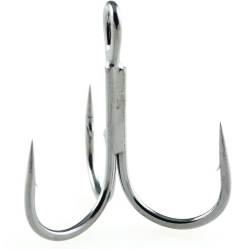 Owner 5836-091 Stinger-36 Treble Hook, Size 2, Needle Point, Round