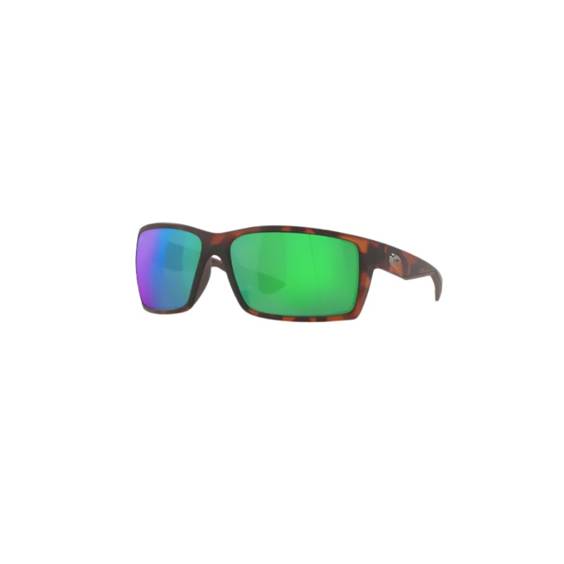 COSTA REEFTON POLARIZED SUNGLASSES BLACKOUT GREEN MIRROR GLASS (580G)