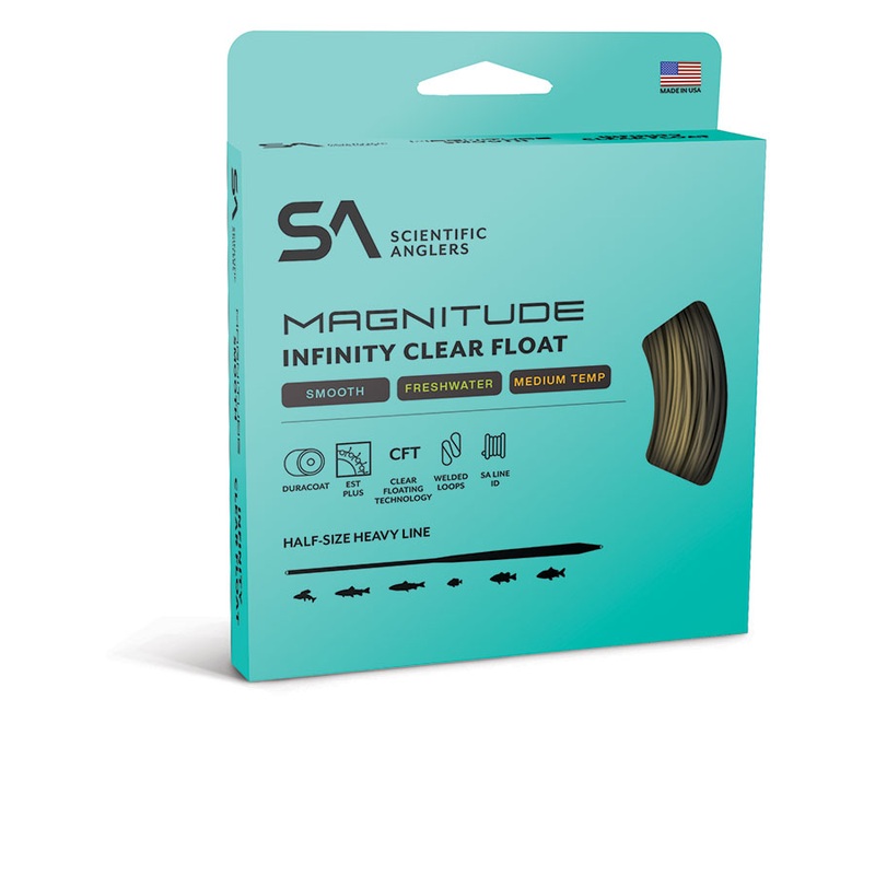 Scientific Anglers Magnitude Smooth Infinity Clear Tip Float WF3F