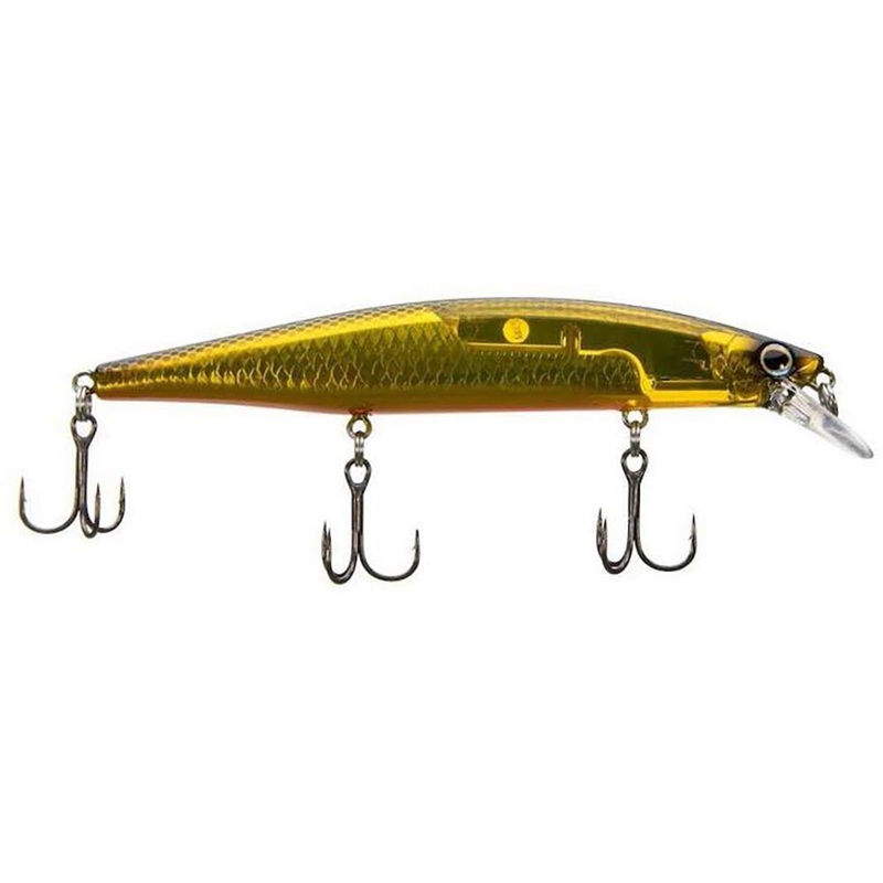 Shimano World Minnow 115SP Suspending Jerkbait Black Gold – 4.5 inches – 5/8 oz