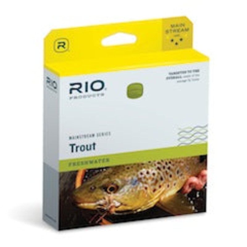 Rio Mainstream Trout Weight Forward Fly Line – Fly Fishing WF3F