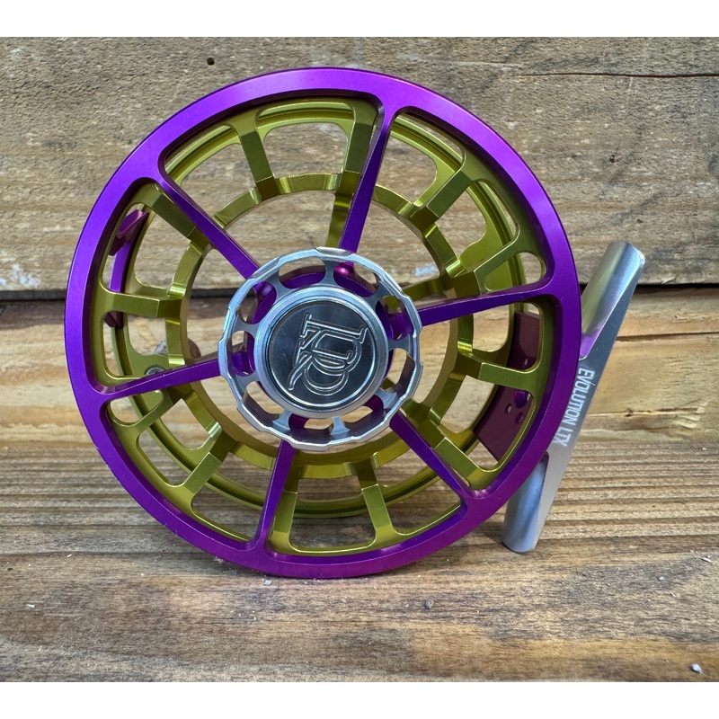 Ross Evolution LTX Fly Reel – Mardi Gras – Made in USA 5/6 WT
