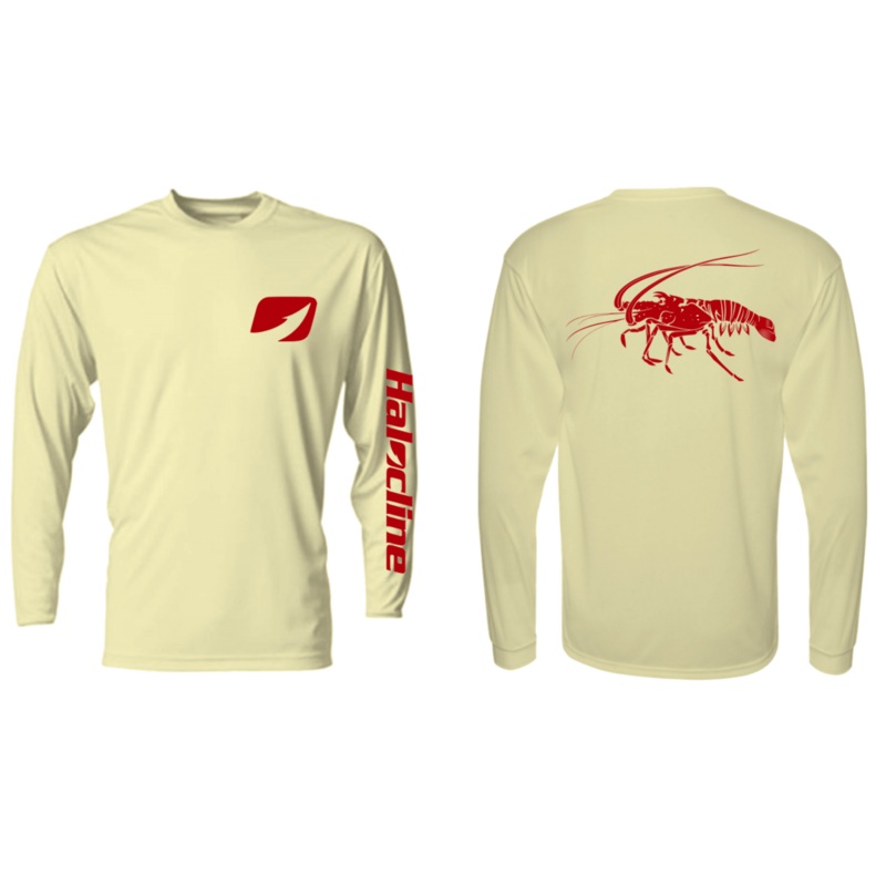 Spiny Lobster Performance Shirt From Halocline S Yellow