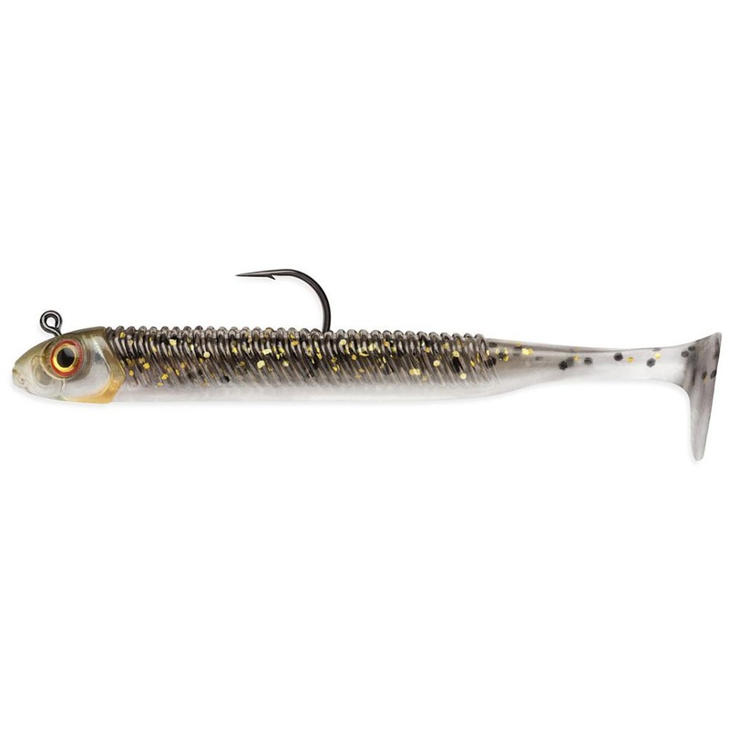 Storm 360GT Rigged Searchbait 4 1/2 inch Swimbait 3 pack Chartreuse Ice