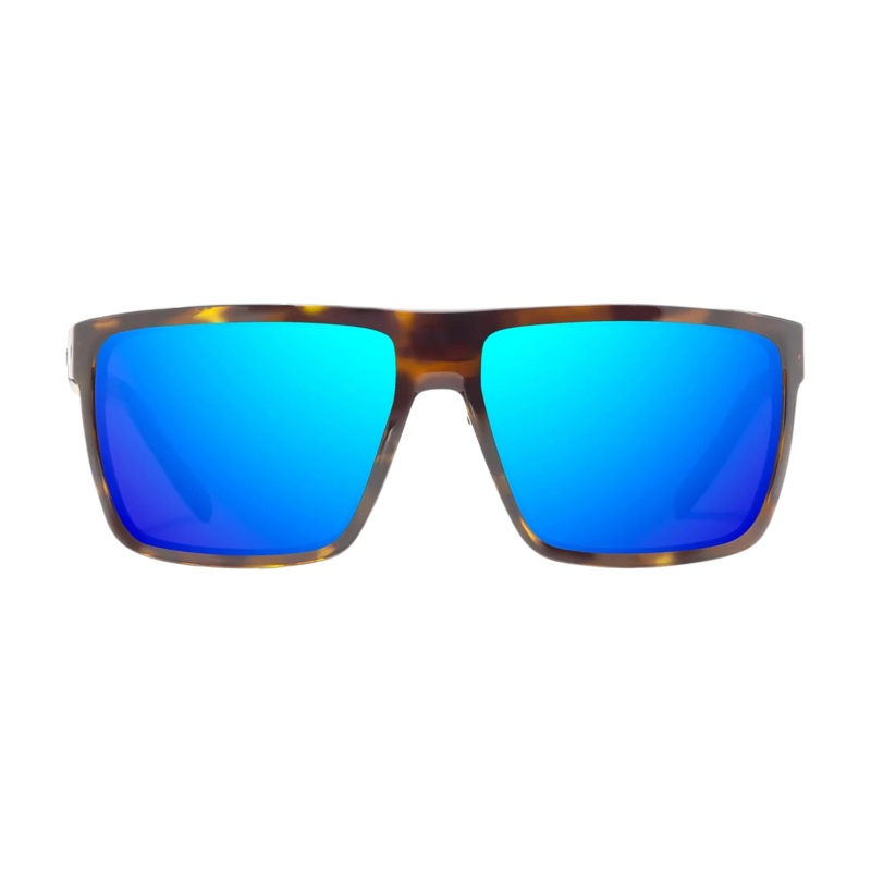 Bajio Toads Sunglasses Black Matte Glass Blue Mirror