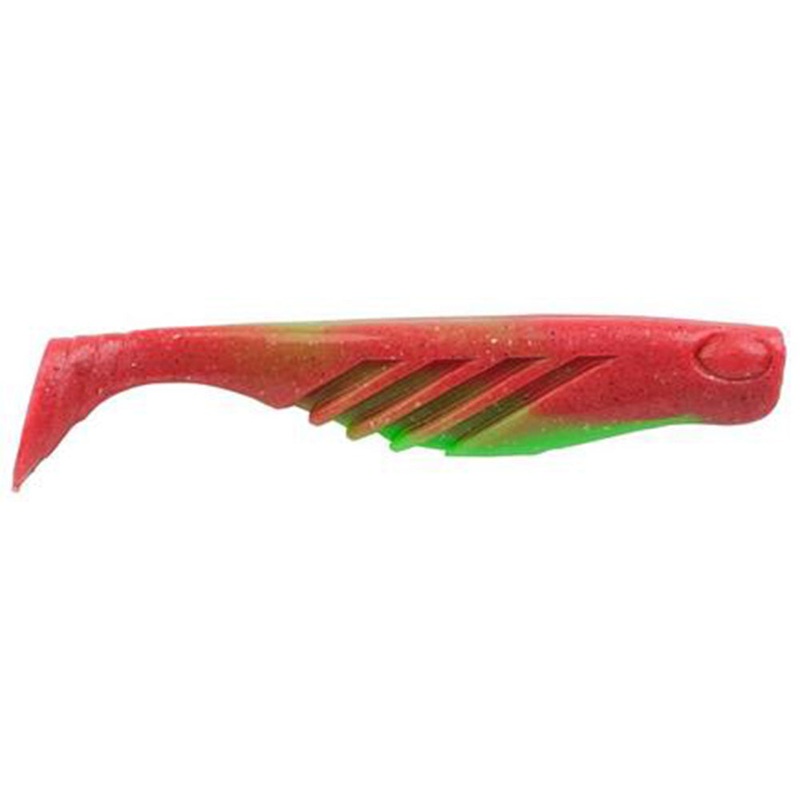 Berkley Gulp! Saltwater Ripple Mullet – 3 Inch Chartreuse Pepper 3 inch – 5 pack
