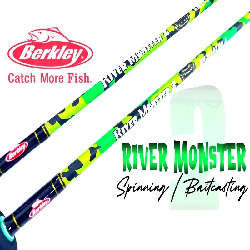 Berkley River Monster 2 Bait Casting Rod | 6.3ft 6.3ft