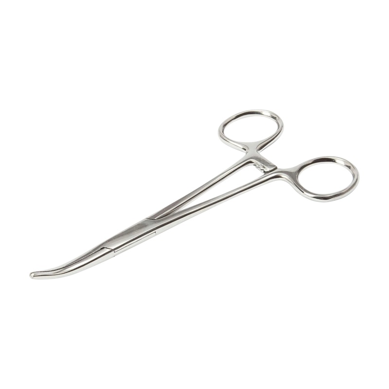 Cortland 5.5″ Curved-Jaw Forceps
