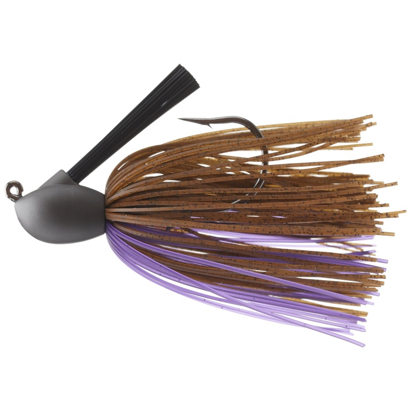 Keitech Tungsten Model I Casting Jig (Version 2) Brown Purple 1/4 oz