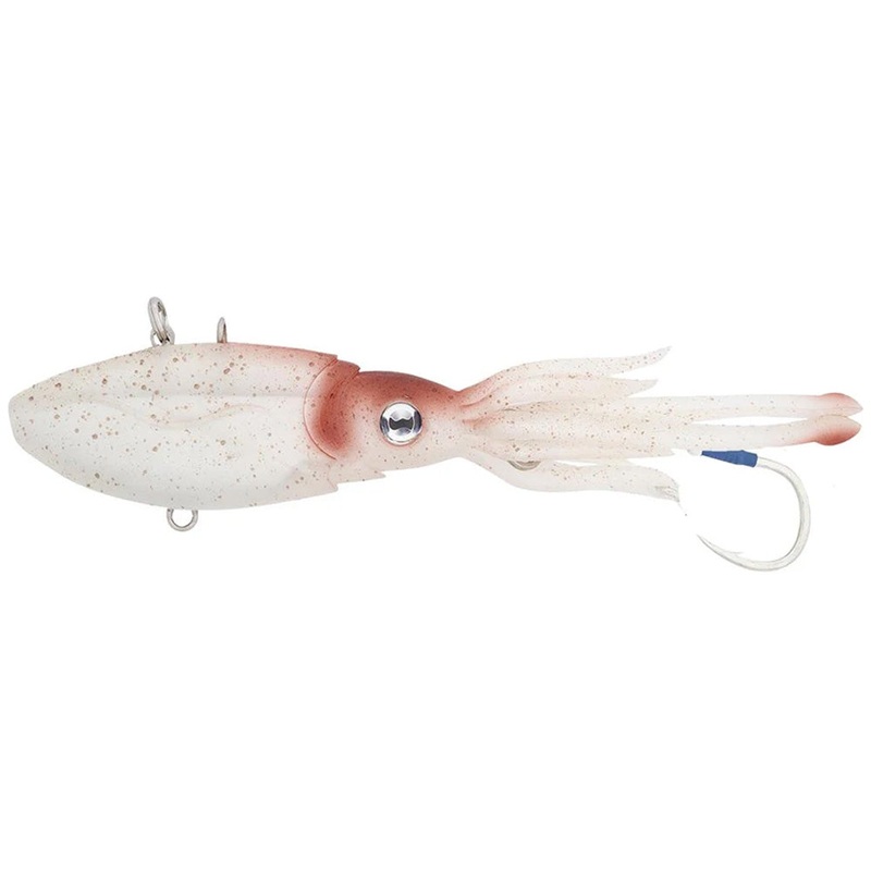 Nomad Design Squidtrex 220 Squid Jig/Vibe Lure – 9 Inch Brown Speckle 9 inch – 21 oz