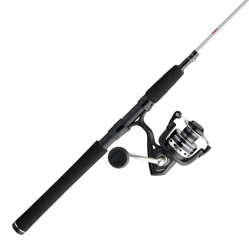 PENN Pursuit IV Spinning Travel Rod & Reel Combo 4000 Medium 7′