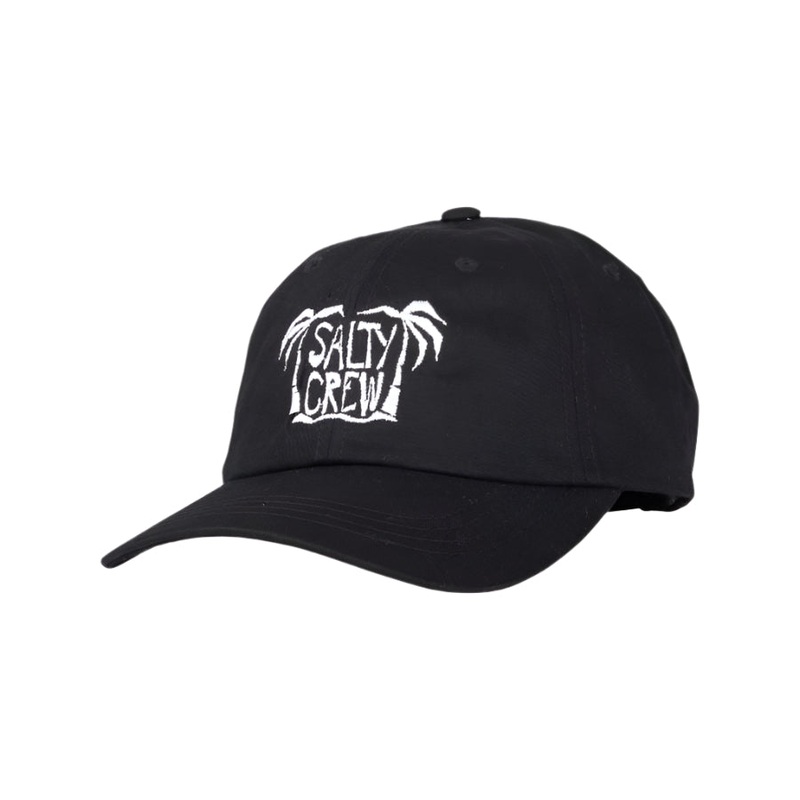 SALTY CREW POSTCARD DAD HAT BLACK