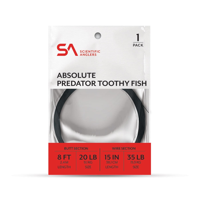 Scientific Anglers Absolute Predator Toothy Fish Leader 35lb