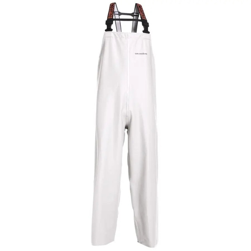 GRUNDENS MEN’S CLIPPER 116 BIB PANTS WHITE XS