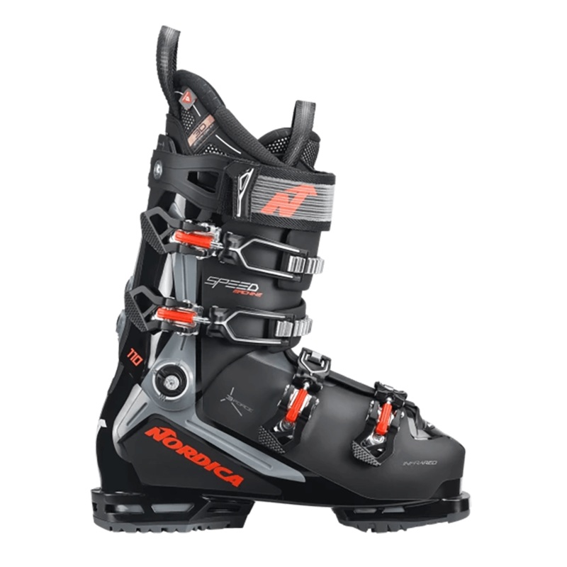 NORDICA SPEEDMACHINE 3 110 R GW SKI BOOTS 2024 ANTH/RED/BLK 24.5