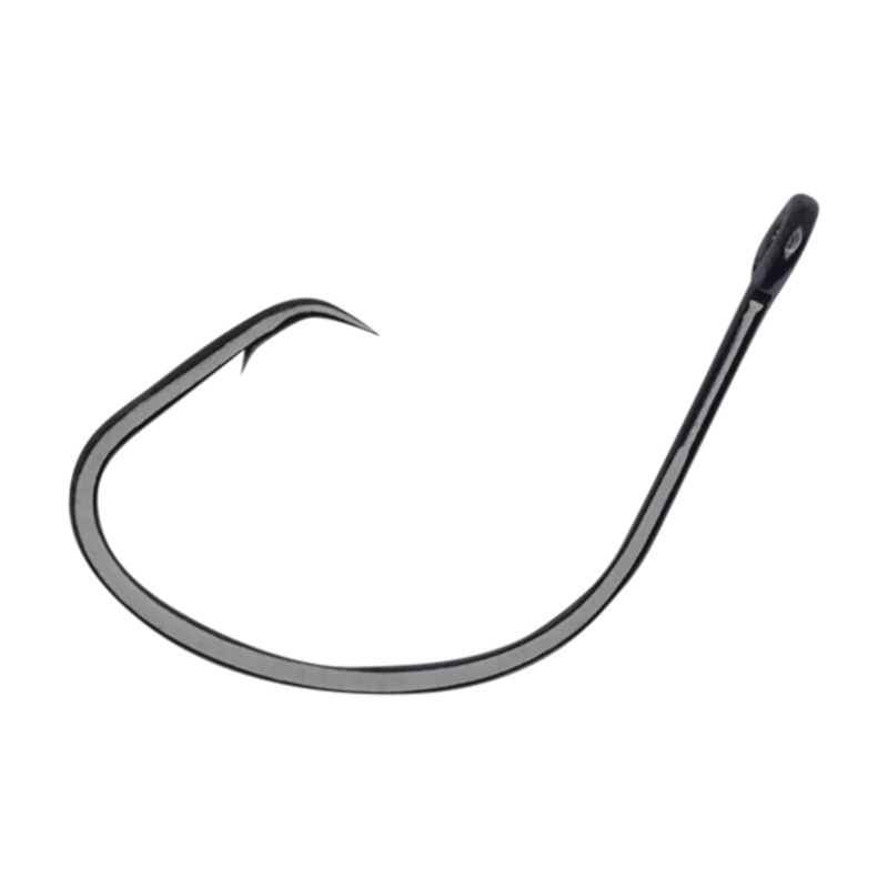 VMC 7381 SureSet Circle Hooks Black Nickel 1/0 (12-Pack)