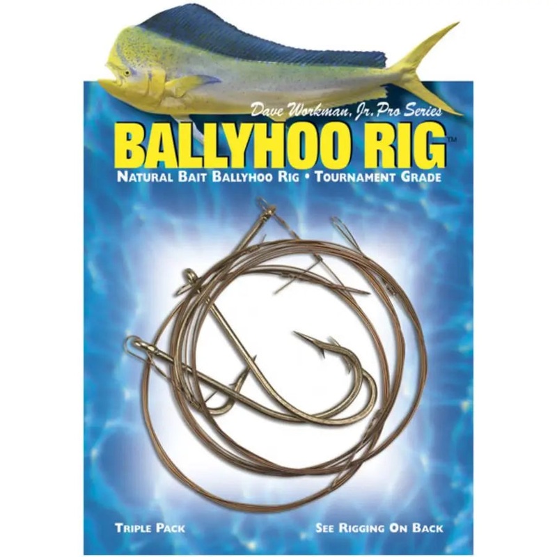 BOONE BALLYHOO RIG 3 PACK 6/0