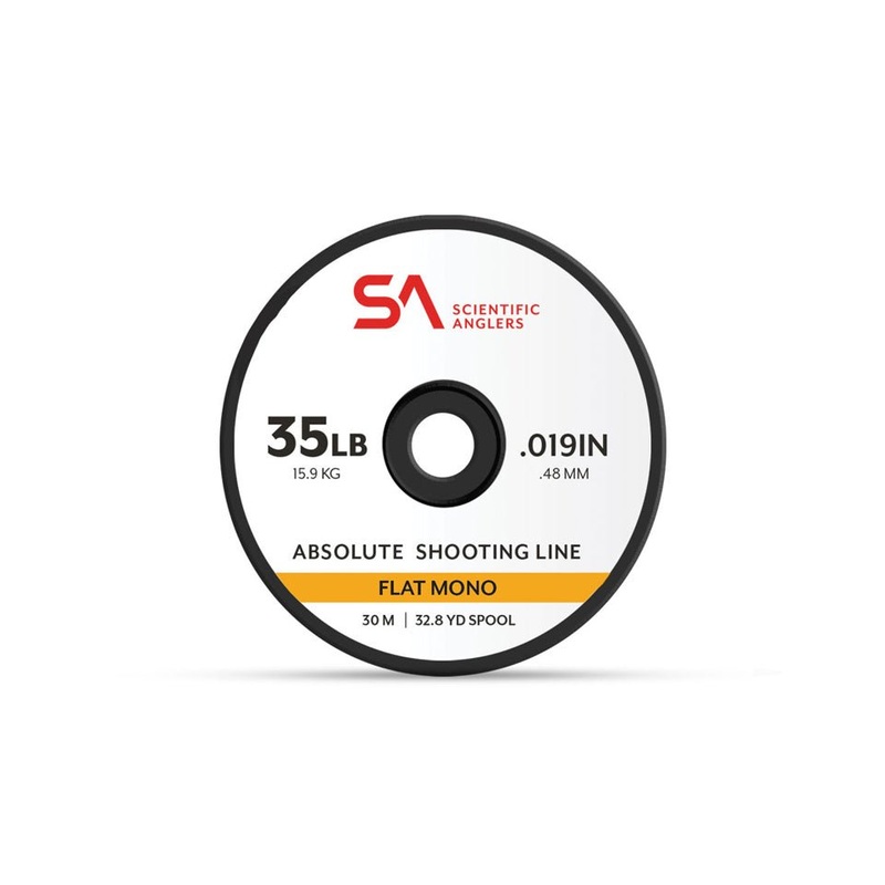 Scientific Anglers Absolute Flat Mono Shooting Line 25 lb