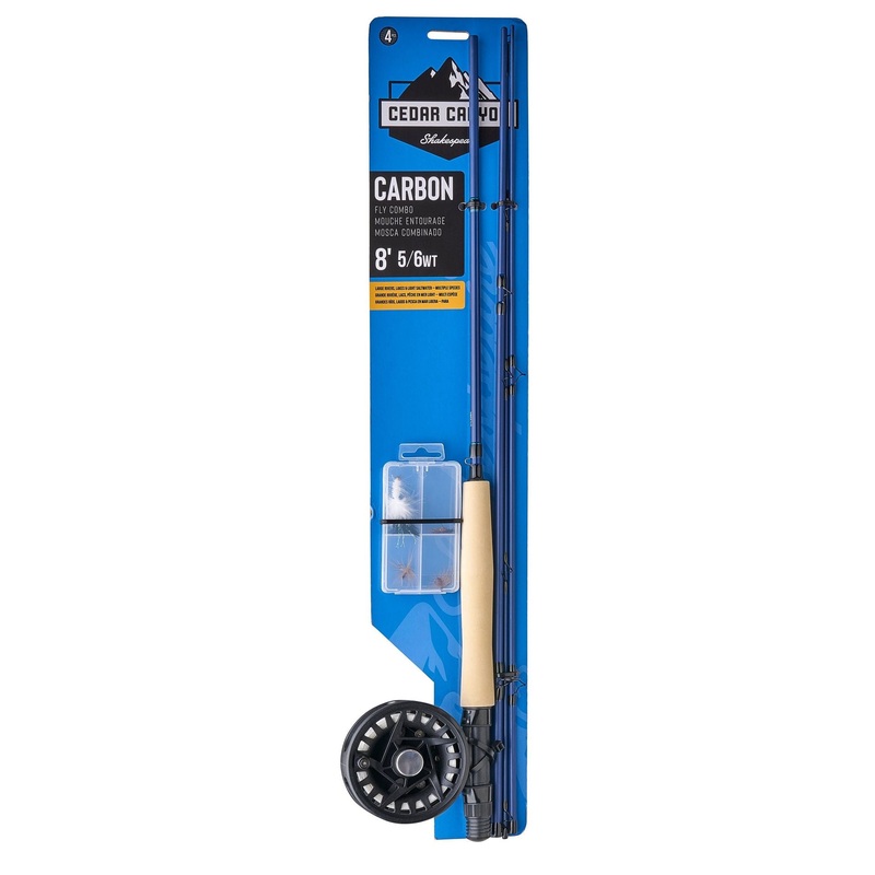 Shakespeare Cedar Canyon Carbon Fly Kit 7 / 8 wt