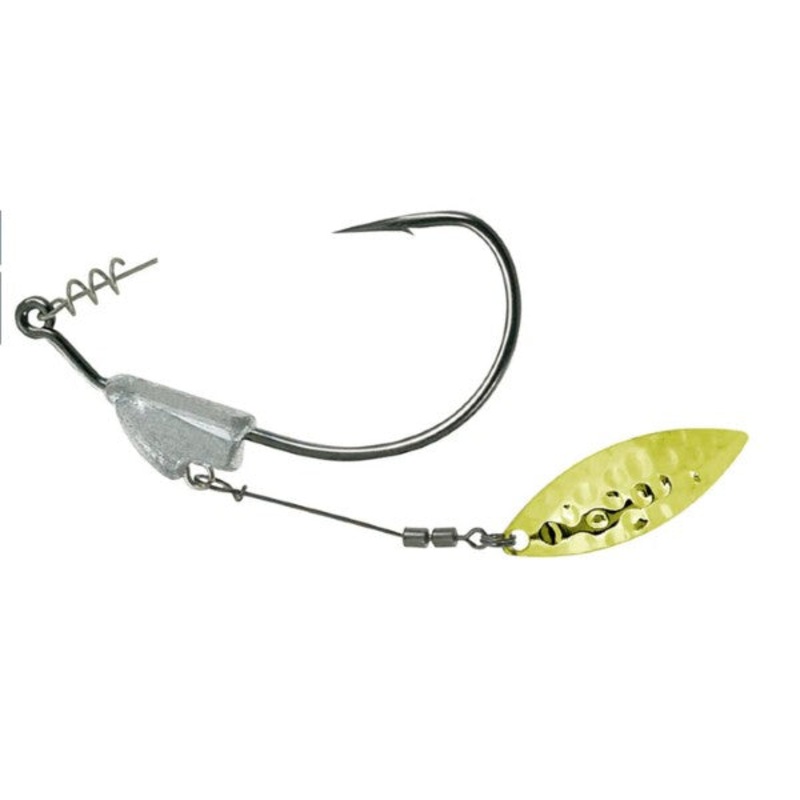 Owner Flashy Swimmer Gold Willow (2 Pk) 3/0