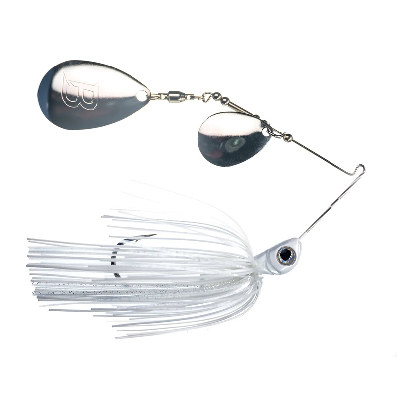 BIZZ BAITS BIZZ BLADE INDIANA/COLORADO Snow White 3/8