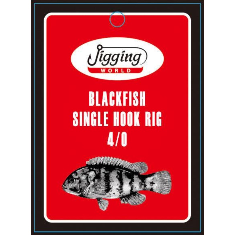 Jigging World Blackfish Rigs Single 4/0