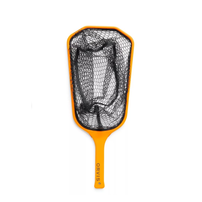 Orvis Wide-Mouth Hand Net – Find My Net Orange