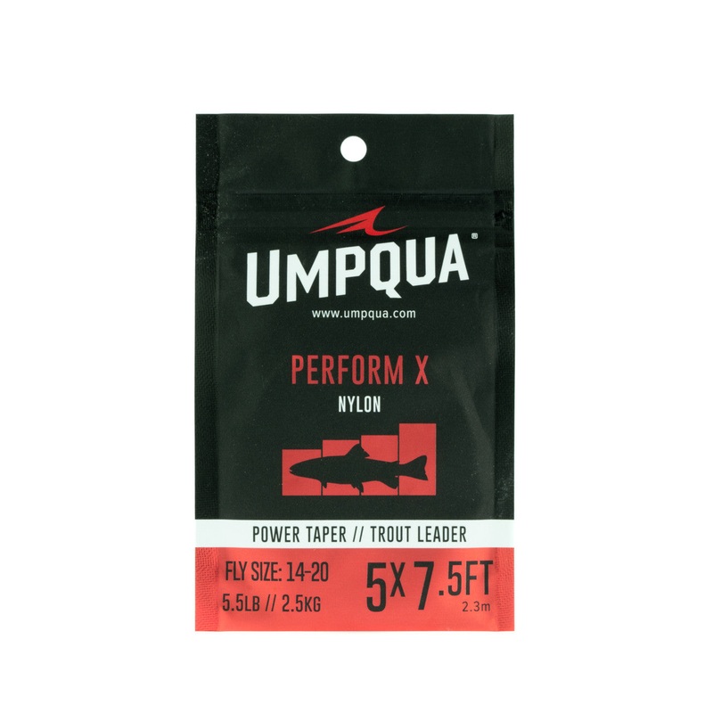 Umpqua Perform X Power Taper Trout Leader – 3 Pack 7.5′ 2X