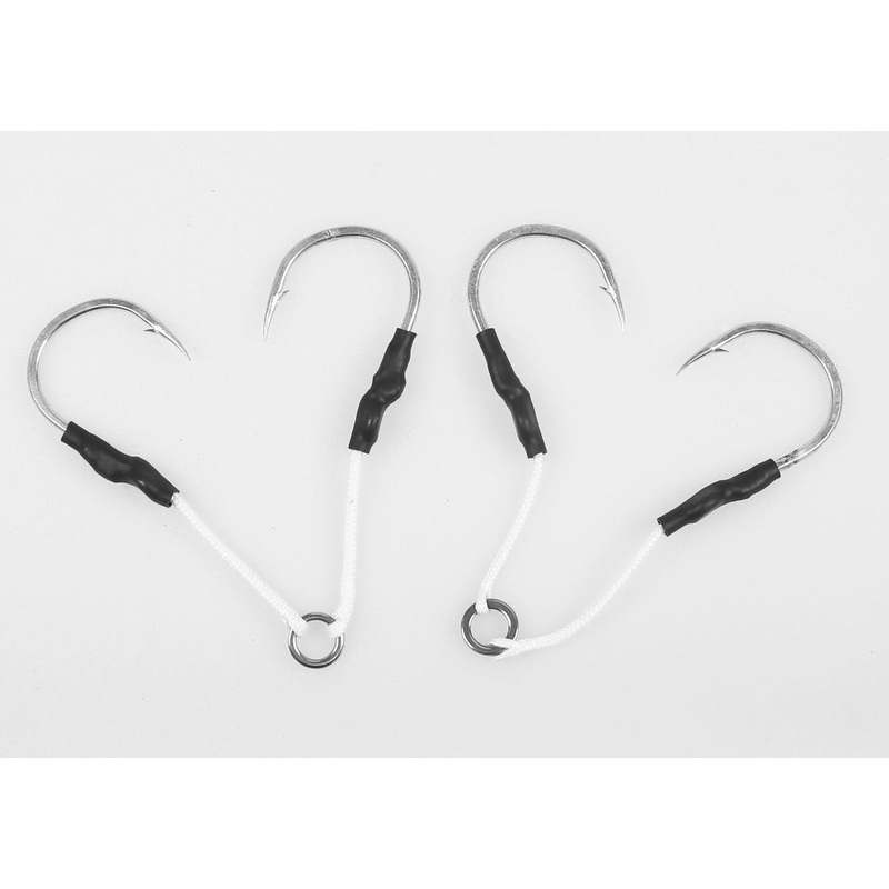 Jigging World Zblade SJ-38 Double Assist Hooks Size 3/0 – Q’ty/Pack 2